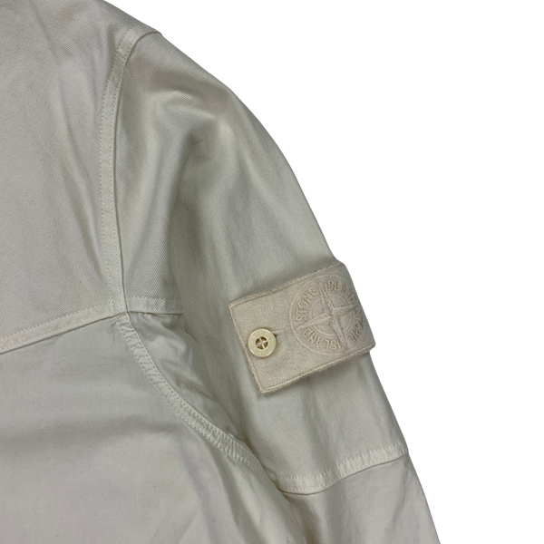 Stone Island 2018 White Ghost Overshirt