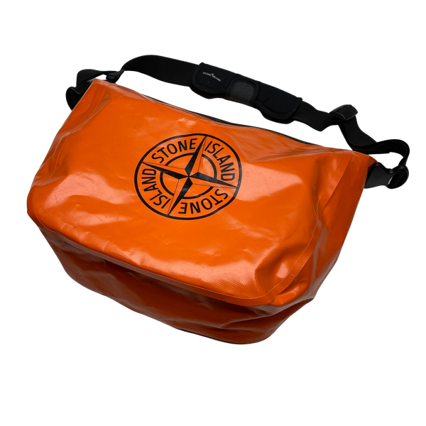 Stone Island Orange Ortleib Waterproof Bag