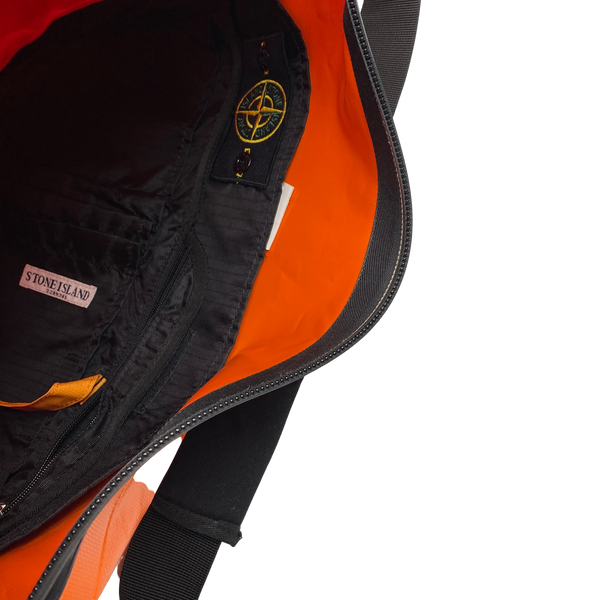 Stone Island Orange Ortleib Waterproof Bag