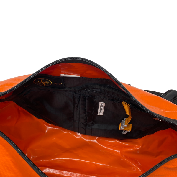 Stone Island Orange Ortleib Waterproof Bag