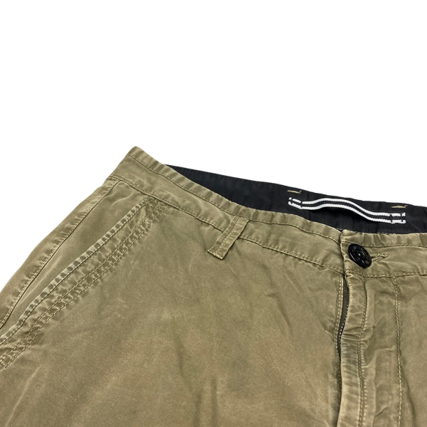Stone Island 2018 Khaki Cargo Shorts