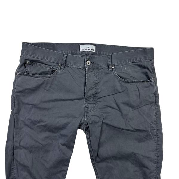 Stone Island 2016 Grey SL Cotton Trousers - 36"