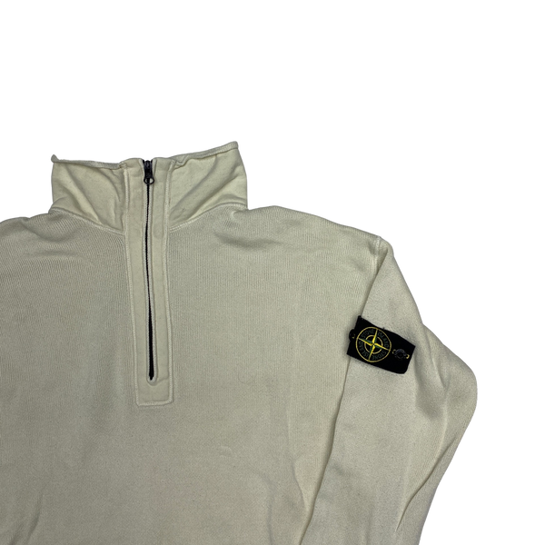 Stone Island 2005 Cream Pullover Jumper