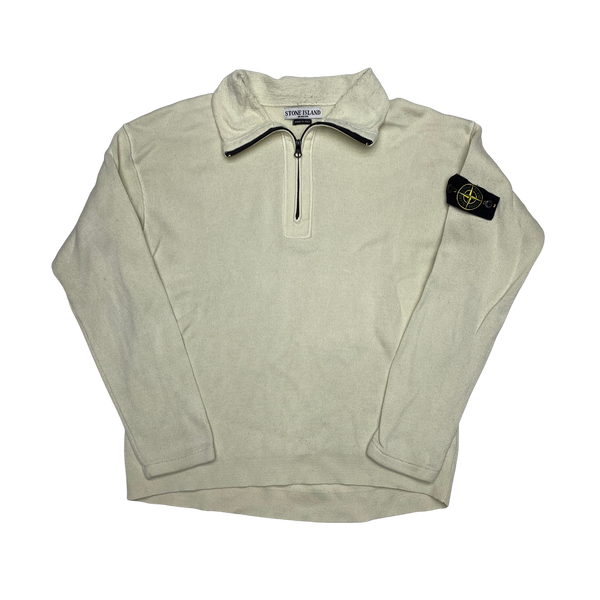 Stone Island 2005 Cream Pullover Jumper