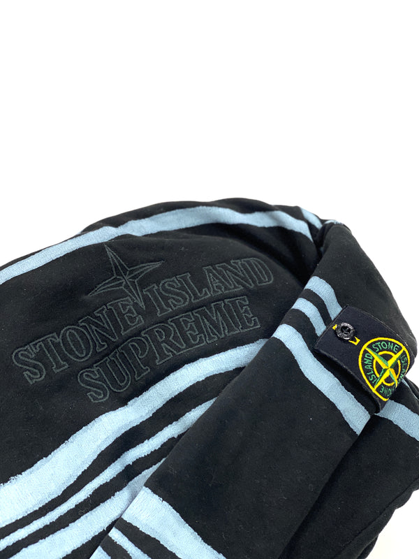 Stone Island x Supreme AW2020 Striped Hoodie