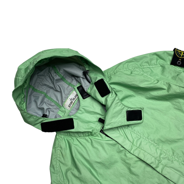 Stone Island Mint Green Membrana 3L TC Summer Jacket