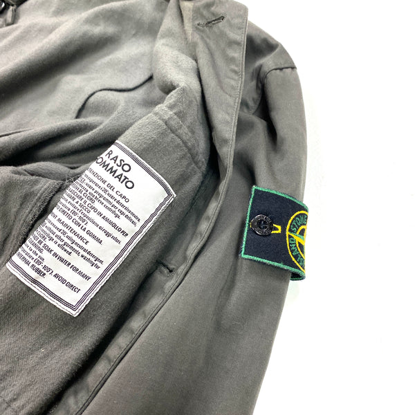 Stone Island 1998 Vintage Raso Gommato Harrington Jacket