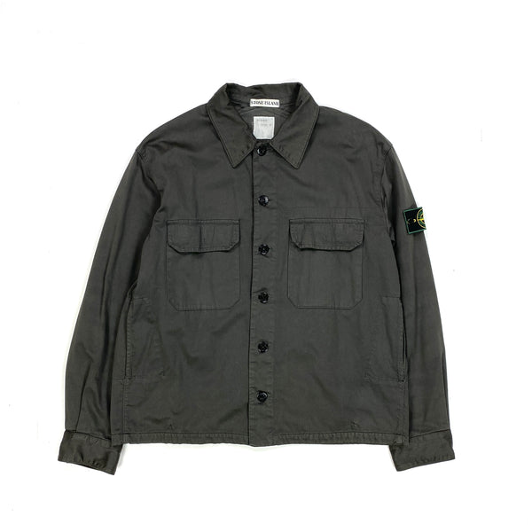 Stone Island 1998 Vintage Raso Gommato Harrington Jacket