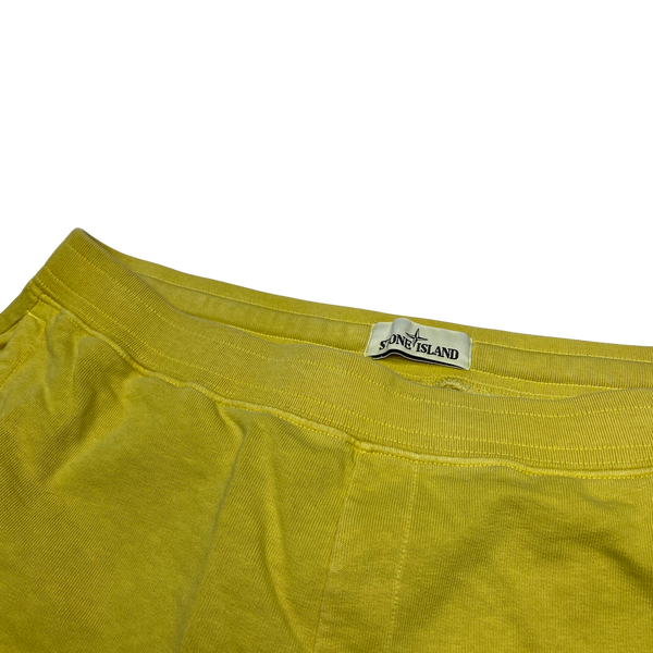 Stone Island 2019 Yellow Cotton Shorts
