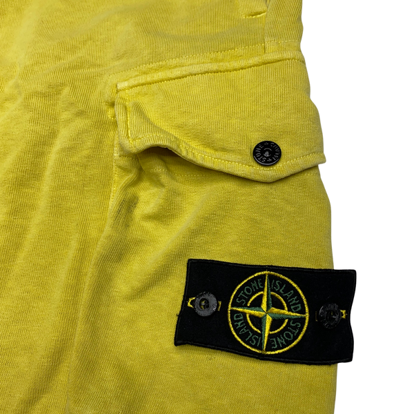 Stone Island 2019 Yellow Cotton Shorts