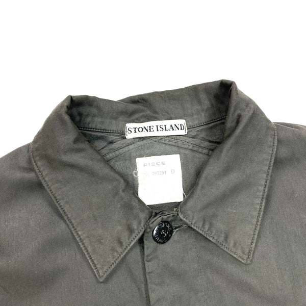 Stone Island 1998 Vintage Raso Gommato Harrington Jacket