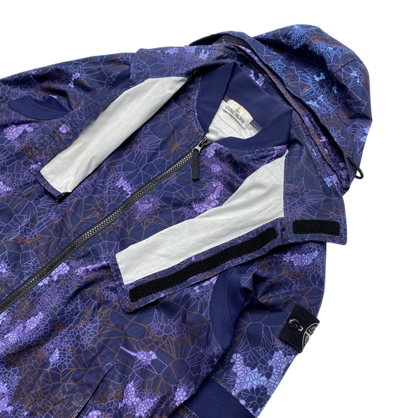 Stone island printed heat reactive thermosensitive fabric clearance