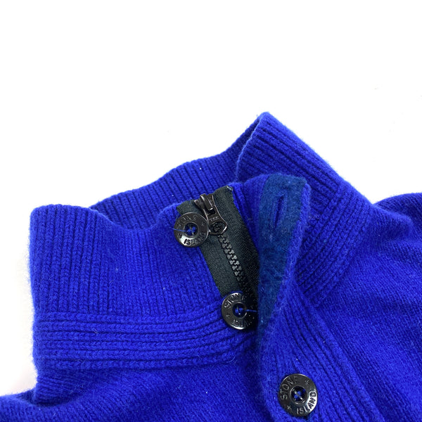 Royal blue stone island jumper new arrivals