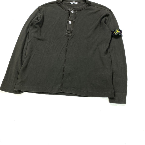 Stone Island Vintage 1998 Khaki Brown Crewneck Jumper