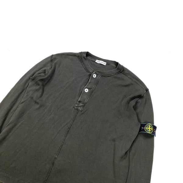 Stone Island Vintage 1998 Khaki Brown Crewneck Jumper