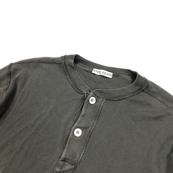 Stone Island Vintage 1998 Khaki Brown Crewneck Jumper