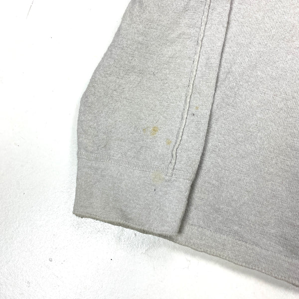 Stone Island V Neck Cotton Pullover Jumper