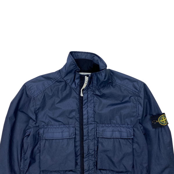 Stone Island Navy Membrana TC 3L Multipocket Jacket