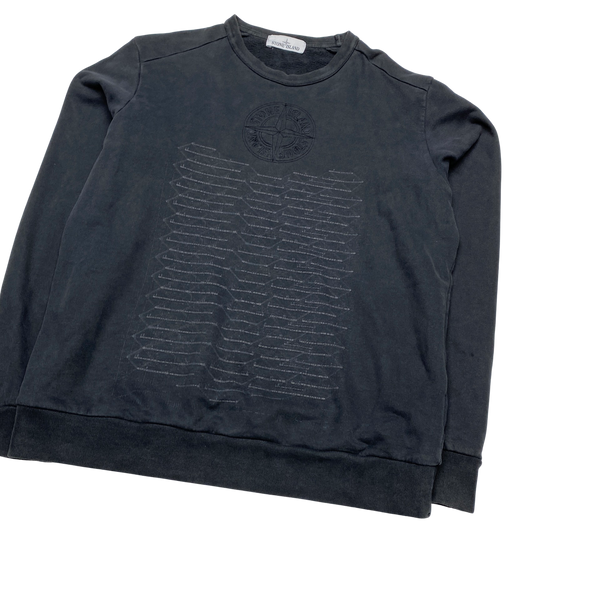 Stone Island 2017 Navy Crewneck Sweatshirt