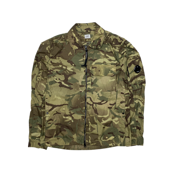 CP Company Rip Stop Nylon Camo Overshirt