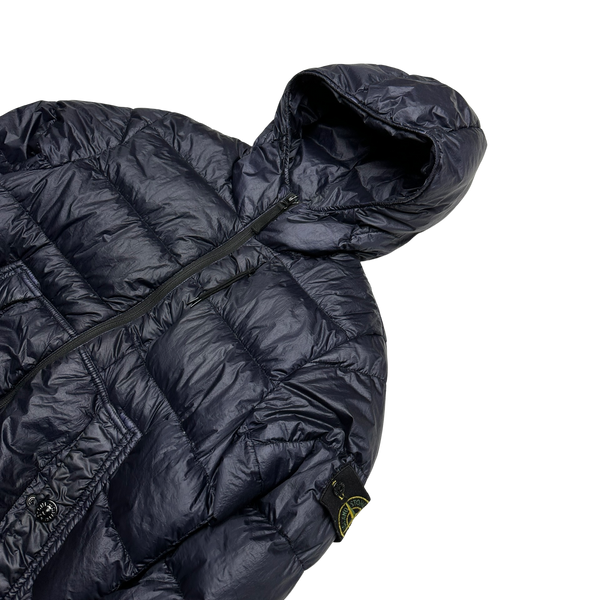 Stone Island 2015 Navy Garment Dyed Puffer Jacket