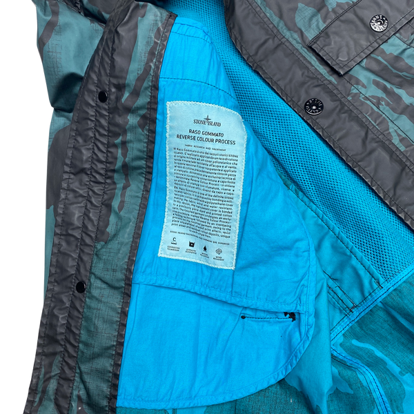 Stone island raso deals gommato reverse colour process