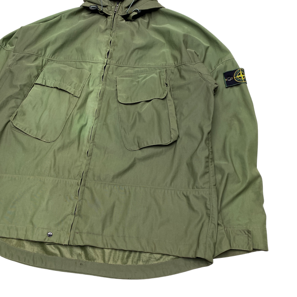 Stone Island Vintage 1999 Nylam Green Parka Jacket