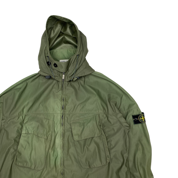 Stone Island Vintage 1999 Nylam Green Parka Jacket