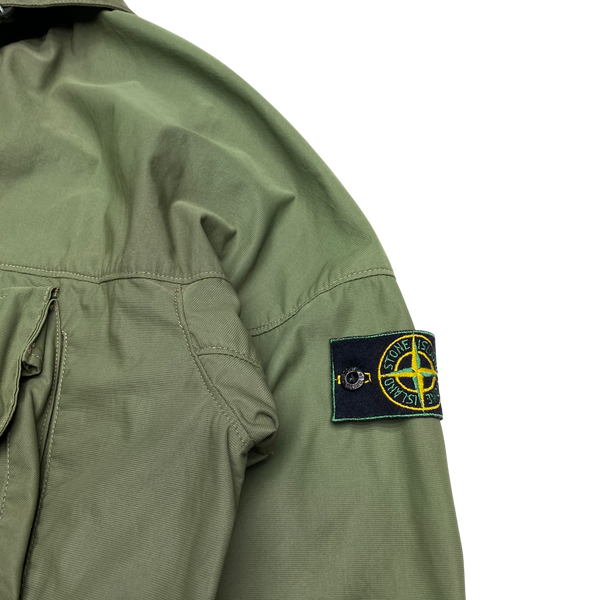 Stone Island Vintage 1999 Nylam Green Parka Jacket