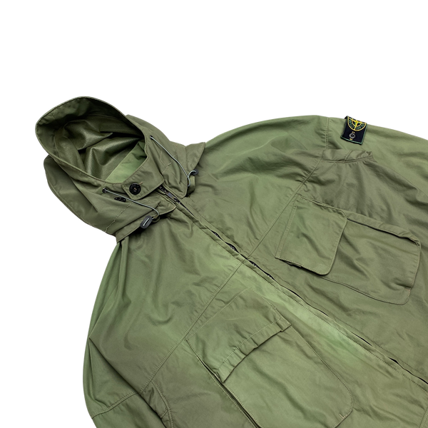 Stone Island Vintage 1999 Nylam Green Parka Jacket