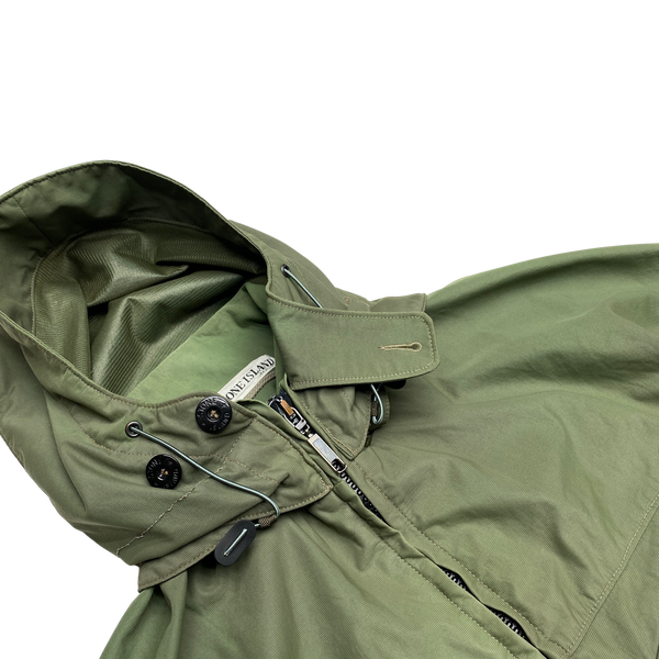 Stone Island Vintage 1999 Nylam Green Parka Jacket