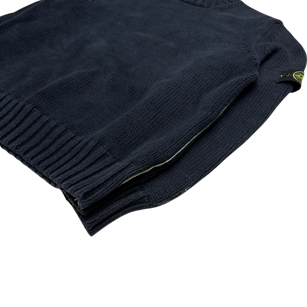 Stone Island 2006 Heavyweight Thick Knit Pullover