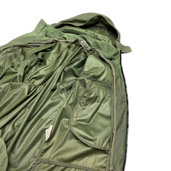 Stone Island Vintage 1999 Nylam Green Parka Jacket