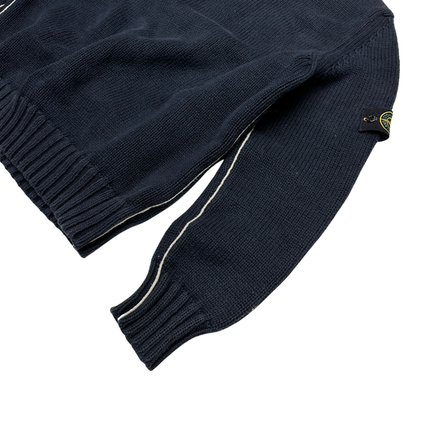 Stone Island 2006 Heavyweight Thick Knit Pullover