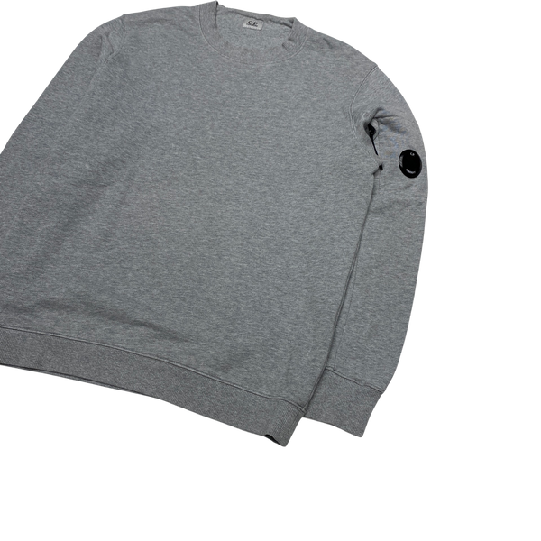 CP Company Light Grey Crewneck Sweatshirt