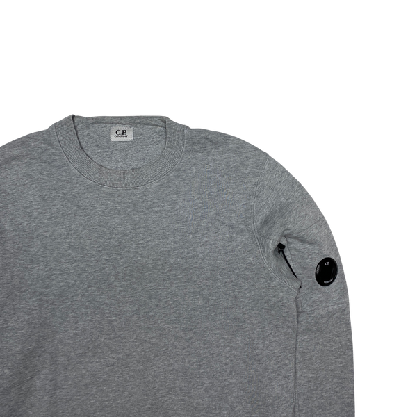 CP Company Light Grey Crewneck Sweatshirt