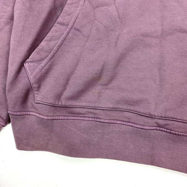 Stone Island 2021 Purple Cotton Hoodie