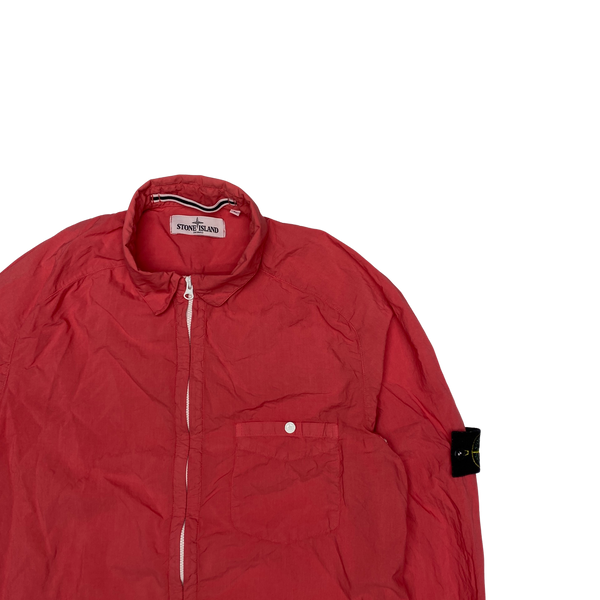 Stone Island 2013 Pale Red Cotton Shirt
