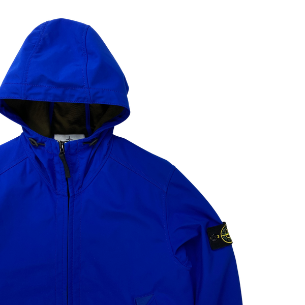 Stone Island Royal Blue Light Soft Shell R Jacket