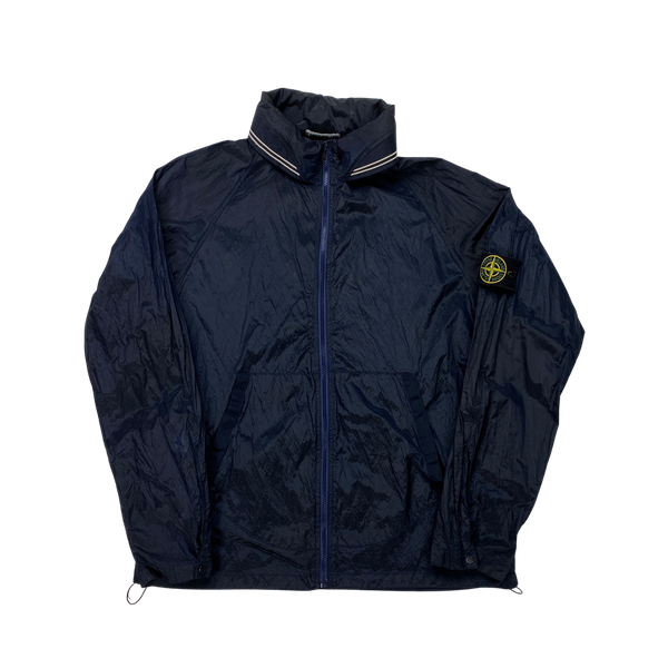 Stone Island Vintage 2005 Navy Nylon Metal Shimmer Jacket