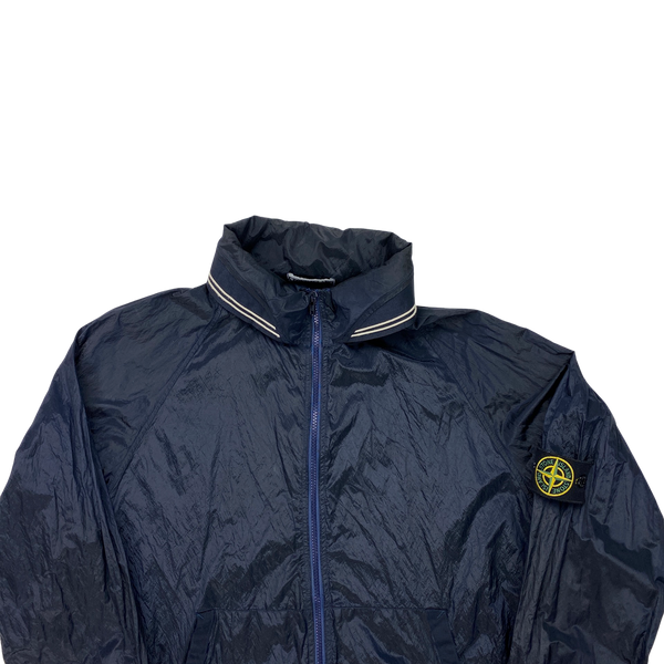 Stone Island Vintage 2005 Navy Nylon Metal Shimmer Jacket