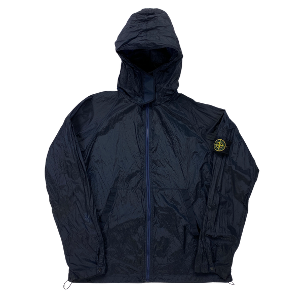 Stone Island Vintage 2005 Navy Nylon Metal Shimmer Jacket