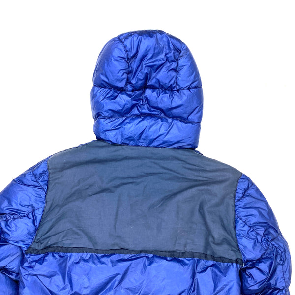 Stone Island Blue Garment Dyed Puffer Jacket