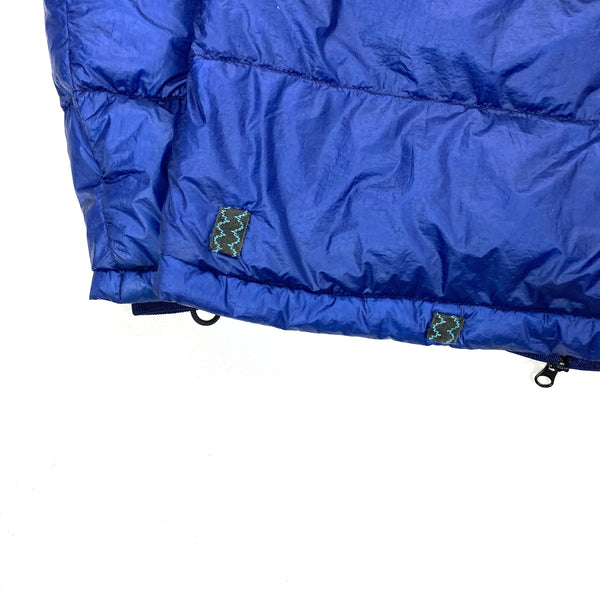 Stone Island Blue Garment Dyed Puffer Jacket