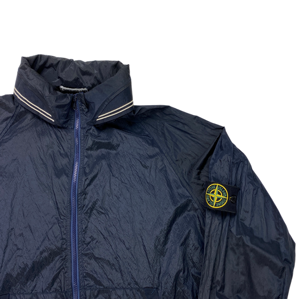 Stone Island Vintage 2005 Navy Nylon Metal Shimmer Jacket