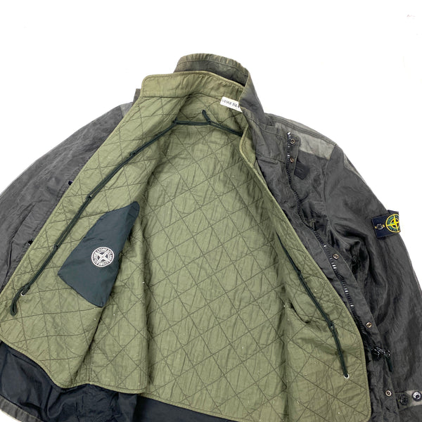 Stone Island Vintage Khaki Monofilament Duel Layer Mesh Jacket