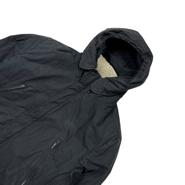 CP Company Vintage 2005 Shearling Lined Down Filled Parka - XXL