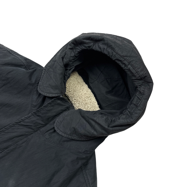 CP Company Vintage 2005 Shearling Lined Down Filled Parka - XXL