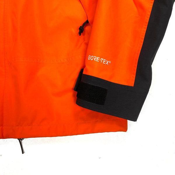 North Face Orange Gore Tex Hooded Jacket
