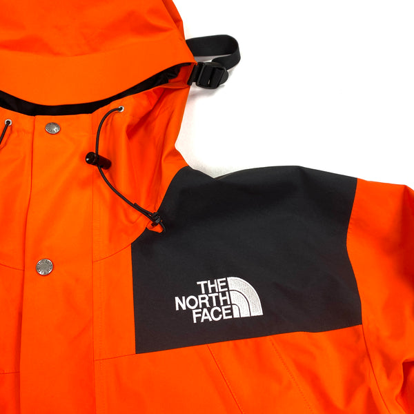 North Face Orange Gore Tex Hooded Jacket